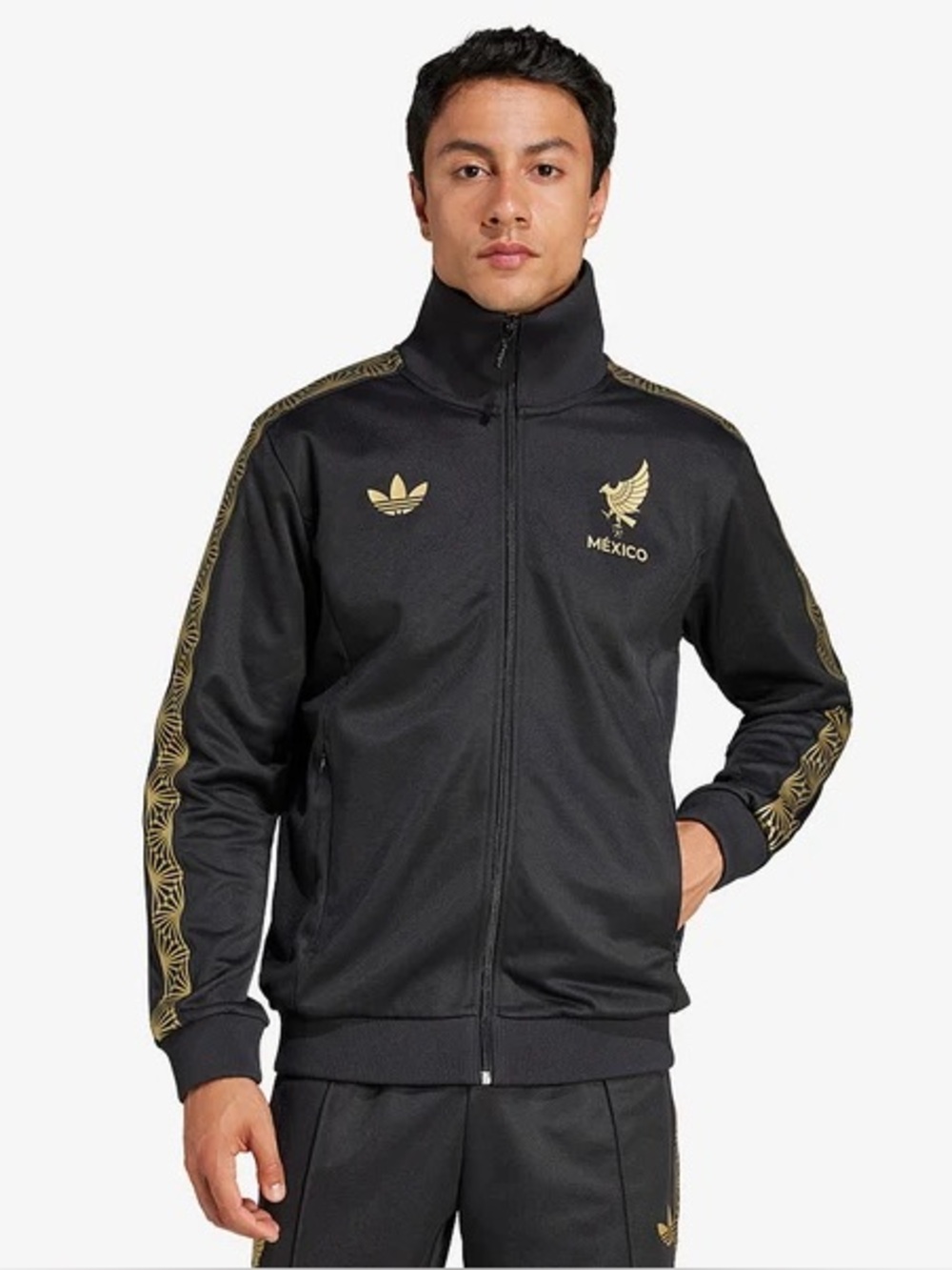 RARE adidas Originals Mexico 2025 Gold Track Top NWT XL